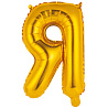 Буквы Шар Мини буква "Я", 36см Gold 1206-0827