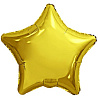 Золотая Шар Звезда 45см Металл Gold 1204-0623