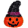 Хэллоуин Друзья Подвеска Тыква в шляпе мишура, 42см 1501-5830