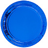 Синяя Тарелки блестящие синие 23см 1502-4888