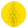  Шар бумажный желтый 30см 1412-0067