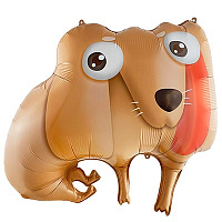 Собачки Шар фигура Собака глазастая 74см 1207-6235