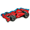  Шар фигура Машина гоночная красная 1207-0798