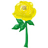 Цветы Любимым Шар фигура Цветок Роза желтая 1207-5128