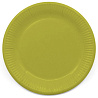 Зеленая Тарелки ЭКО Салатовые 23 см, 8 шт 1502-4381