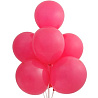 Шары 30см пастель фуксия Весёлая Затея