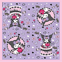 Аниме Салфетки Kuromi (Куроми) 33см 20шт 1502-6535