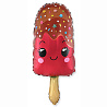 Мороженое Шар фигура Мороженое Эскимо красное 1207-4046