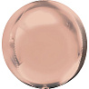  Шар 3D СФЕРА 40см Металл Rose Gold 1209-0194
