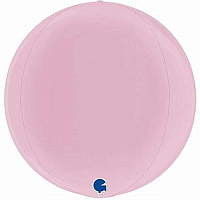 Элегантная Вечеринка Шар 3D Сфера 38см Пастель Pink 1209-0276