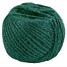 Зеленая Шпагат джутовый зеленый 2мм 100м 1302-1080