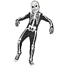 Вечеринка Хэллоуин Костюм детский Скелет светящийся 8-10лет 1508-0612