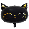 Котики Шар фигура Кошка голова черная 1207-4960