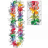 Гавайская вечеринка Гавайи Цветы Радуга блеск 101см 1501-5789