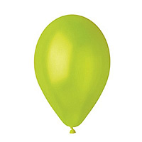 Зеленая Шарик 13см, цвет 67 Металлик Light Green 1102-1508