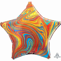 Мрамор Шар 45см Звезда Мрамор Colorful 1204-1034