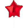 Красная Шарик 23см звезда Red 1204-0160