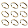  Кольцо Обручальное алюмин золотое 288штА 1501-1678