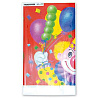  Скатерть Клоун с шарами 140х180см 1502-0461