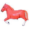  Шар фигура Лошадь коричневая 1207-0474