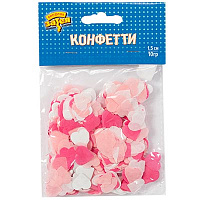 Горячие сердца! Конфетти Сердца тишью ассорти Нежное 10г 1501-4093