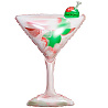  Шар фигура Бокал Мартини 1207-6468