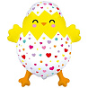 Животные Шар фигура Цыпленок в скорлупе 1207-5967
