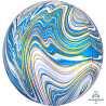 Мрамор Шар 3D СФЕРА 40см Мрамор Blue Яркий 1209-0326