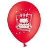  Набор шариков Торт Birthday, 30 см 6 шт 1111-0372