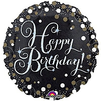 Юбилей Шар 45см HB Sparkling Birthday 1202-2719