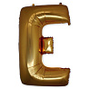 Буквы Шар БУКВА "Е", 101см Gold 1207-1655