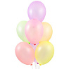Шарик 23см, ассорти неоновых цветов