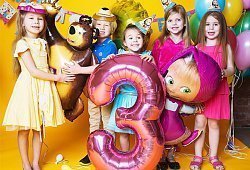 Детский праздник с Машей и Медведем