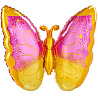Бабочки Шар фигура Бабочка PinkYellow 1207-4358