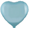  Шар СЕРДЦЕ 45см Пастель Blue 1204-0723