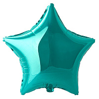 Бирюзовая Шарик Звезда 45см Turquoise 1204-0543