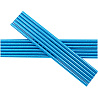 Голубая Трубочки д/коктейля гологр голубые, 12шт 1502-4091