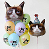 Шар фигура Grumpy Cat Сердитая Кошка