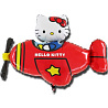  Ф М/ФИГУРА/3 Hello Kitty самолет краснFM 1206-0742