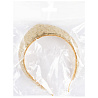 Кокошник-ободок Стильный пайетки золото