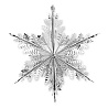  Украшение Снежинка фольгированная, 60см 1410-0423