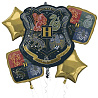 Шар фигура Гарри Поттер герб BlackGold