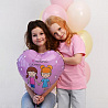 Шар сердце 45см ЛЮБИМОЙ СИСТЕР