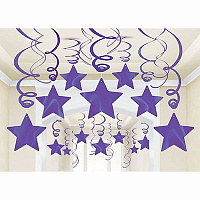 Фиолетовая Спирали Звезда New Purple 30 штук 1501-5677