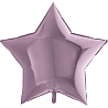 Фиолетовая Шар ЗВЕЗДА 91см Металлик Lilac 1204-0500