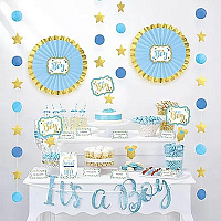 Мальчик или Девочка? Декор сладкого стола IT'S A BOY 23 шт 1502-4706