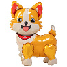 Животные Шар фигура под воздух Собака Корги 66см 1208-0910