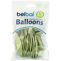 Зеленая Шары 32см, цвет 608 Хром Lime Green 1102-2658