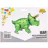 Шар ДинозаврТрицератопс зелен,под воздух