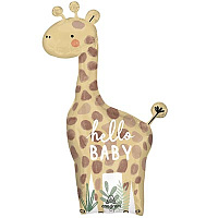 Я родился Шар фигура Жираф HELLO BABY 1207-5183